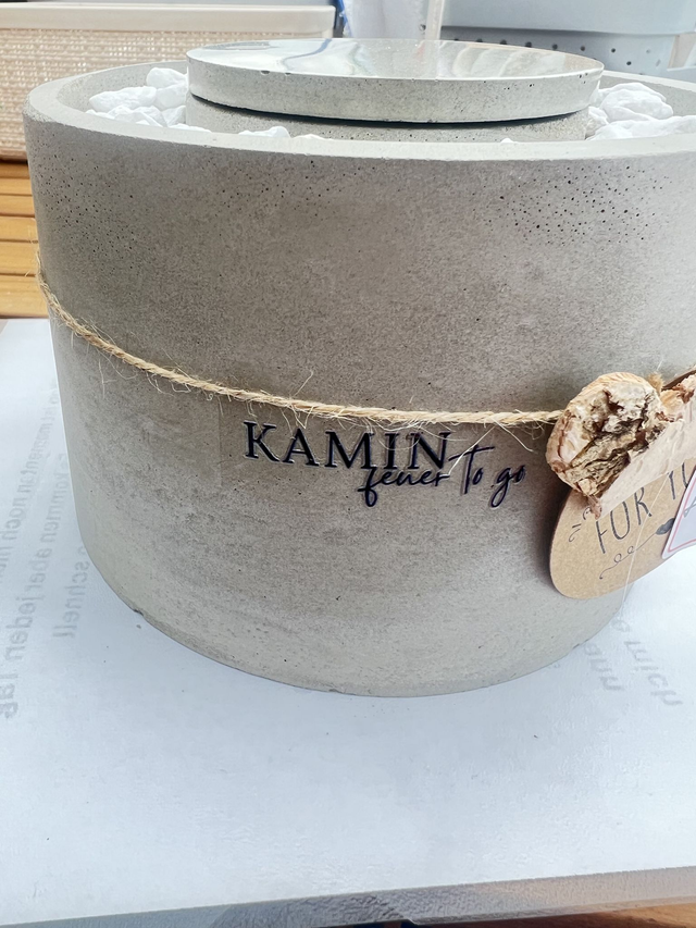 Outdoorfeuer für Bio Ethanol