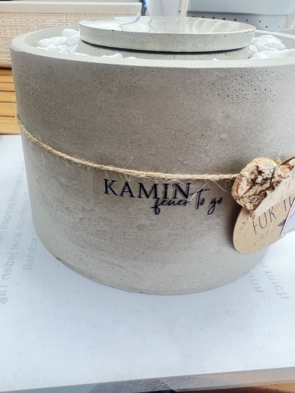 Outdoorfeuer für Bio Ethanol