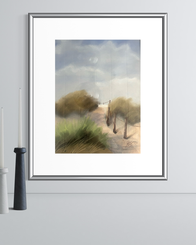 Weg zum Meer