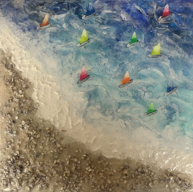 Segelboote, Strand & Meer